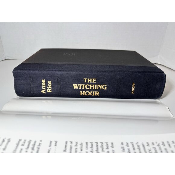 The Witching Hour by Anne Rice First Edition 1990 Hardcover Novel Book 965 Pages - Picture 6 of 7
